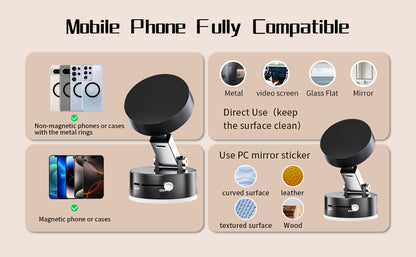 Bragenio FlexLock™ — 360° Adjustable Magnetic Phone Holder